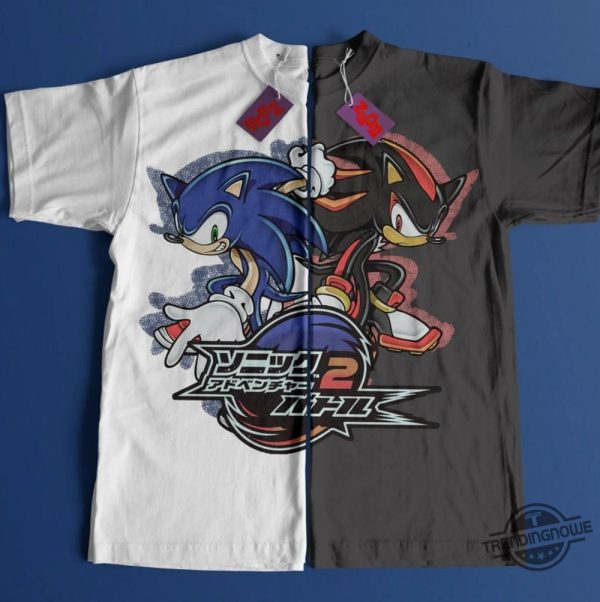 Shadow The Hedgehog Shirt Hedgehog Japanese T Shirt Sonic Adventure Sweatshirt trendingnowe 1