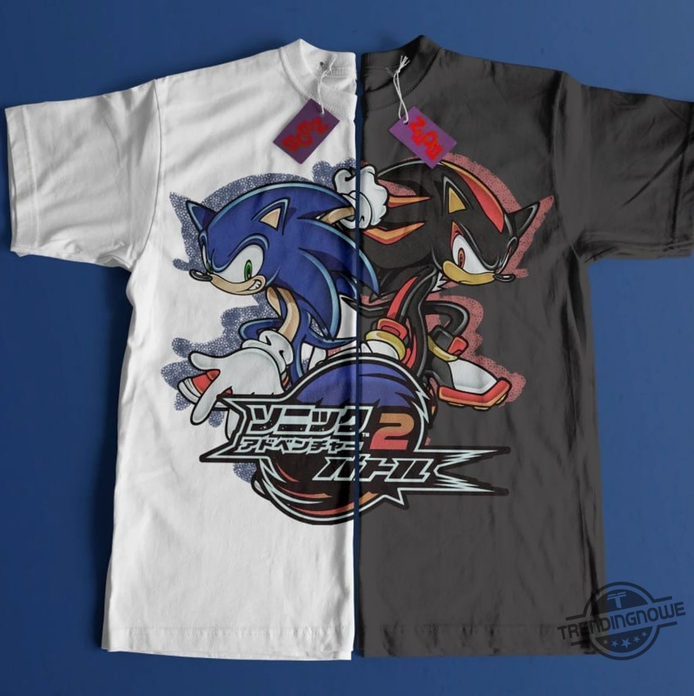 Shadow The Hedgehog Shirt Hedgehog Japanese T Shirt Sonic Adventure Sweatshirt