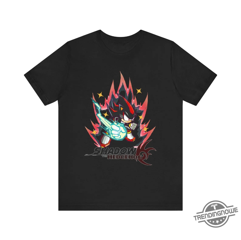 Shadow The Hedgehog Shirt Sonic Adventure Sweatshirt Hedgehog Japanese T Shirt