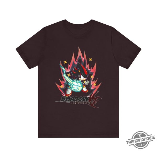 Shadow The Hedgehog Shirt Sonic Adventure Sweatshirt Hedgehog Japanese T Shirt trendingnowe 3