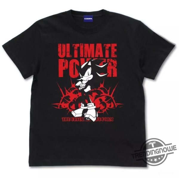 Shadow The Hedgehog Shirt Shadow The Hedgehog Sonic Shirt Sonic Adventure Sweatshirt Hedgehog Japanese T Shirt trendingnowe 1