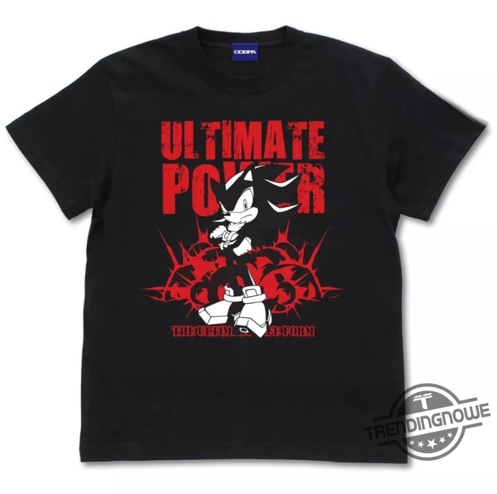 Shadow The Hedgehog Shirt Shadow The Hedgehog Sonic Shirt Sonic Adventure Sweatshirt Hedgehog Japanese T Shirt