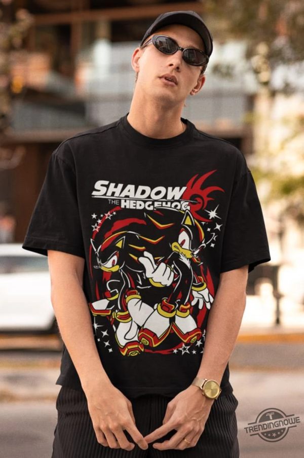 Shadow The Hedgehog Shirt Heroes Vintage Tee Sonic T Shirt trendingnowe 1