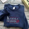 Kamala Harris 24 Embroidered Sweatshirt Harris For The People Hoodie Kamala Harris Shirt I Am Speaking Vote 2024 Shirt trendingnowe 1