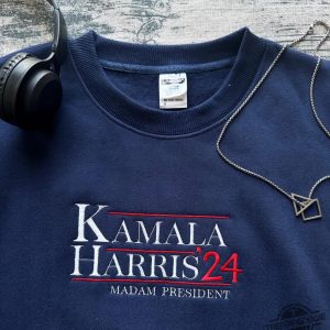 Kamala Harris 24 Embroidered Sweatshirt Harris For The People Hoodie Kamala Harris Shirt I Am Speaking Vote 2024 Shirt trendingnowe 2