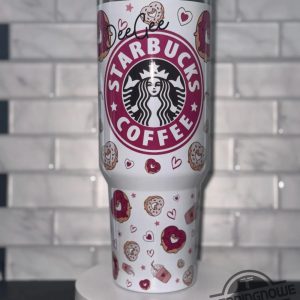 Donuts Sprinkle Stanley Tumbler 40 Oz Tumbler Starbucks Coffee Stanley Cup trendingnowe 4