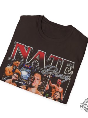 Vintage 90S Graphic Mma Nate Diaz T Shirt Nate Diaz revetee 3