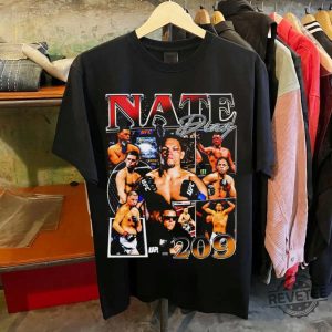 Vintage 90S Graphic Mma Nate Diaz T Shirt Nate Diaz revetee 4