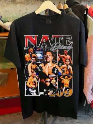 Vintage 90S Graphic Mma Nate Diaz T Shirt Nate Diaz revetee 4