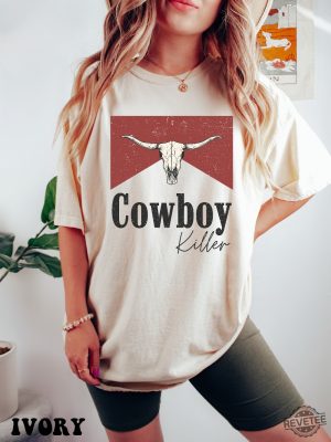 Cowboy Killer Shirt Rodeo Shirt Western Graphic Tee Cowboy Pillows Shirt revetee 2