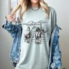 Western Cowboy T Shirt Vintage Tshirt Cowboy Shirt Cowboy Pillows Shirt revetee 1