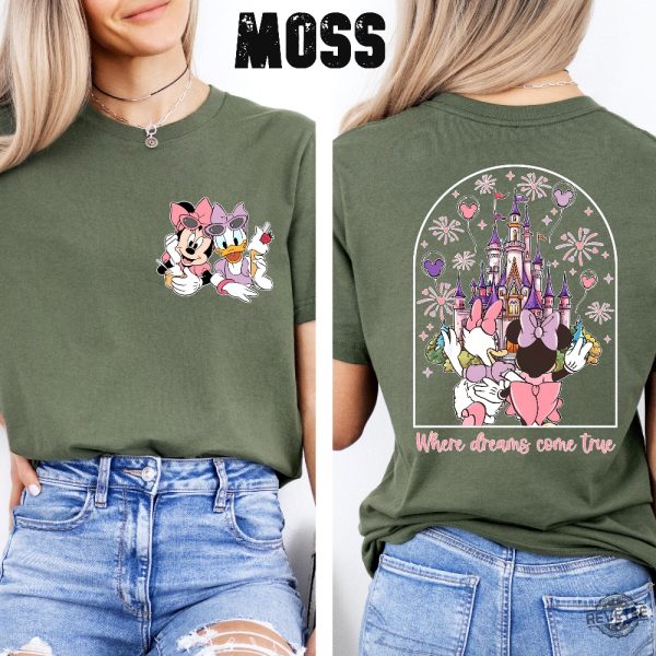 Minnie And Daisy Besties Shirt Daisy Duck And Minnie Mouse Shirt Magical Kingdom Shirt revetee 2