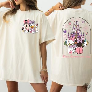 Minnie And Daisy Besties Shirt Daisy Duck And Minnie Mouse Shirt Magical Kingdom Shirt revetee 3