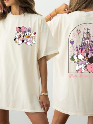 Minnie And Daisy Besties Shirt Daisy Duck And Minnie Mouse Shirt Magical Kingdom Shirt revetee 3