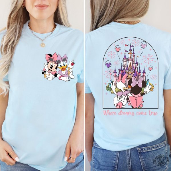 Minnie And Daisy Besties Shirt Daisy Duck And Minnie Mouse Shirt Magical Kingdom Shirt revetee 4