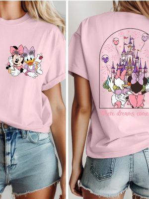 Minnie And Daisy Besties Shirt Daisy Duck And Minnie Mouse Shirt Magical Kingdom Shirt revetee 6