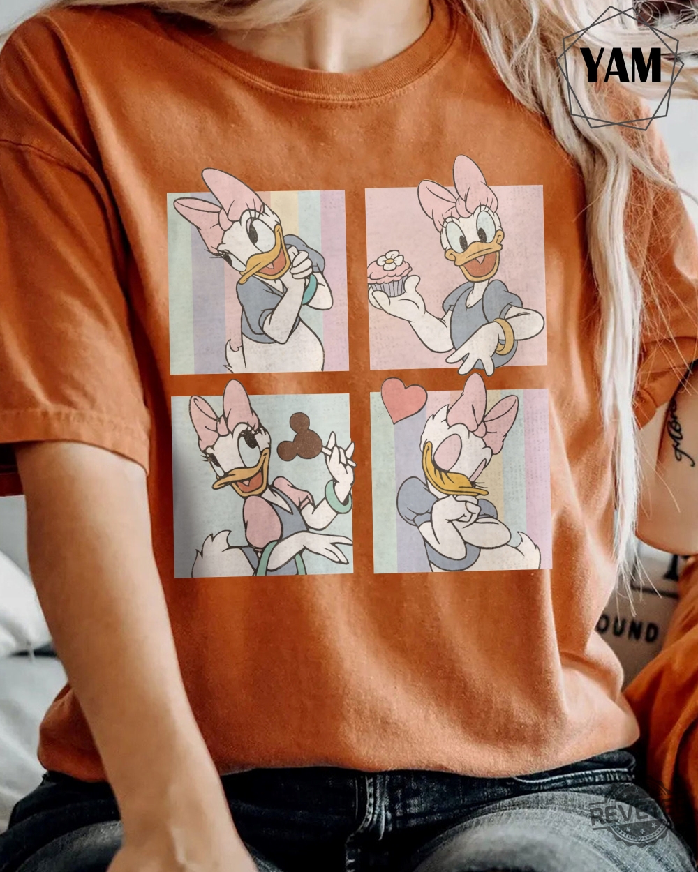 Retro Daisy Duck Shirt Vintage Disney Daisy Shirt Daisy Duck Trip Shirt Disneyland Daisy Duck Shirt