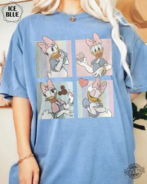 Retro Daisy Duck Shirt Vintage Disney Daisy Shirt Daisy Duck Trip Shirt Disneyland Daisy Duck Shirt revetee 5