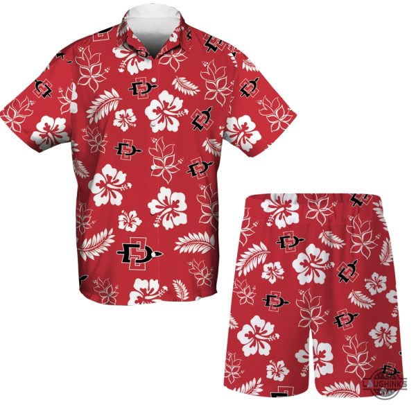 san diego state aztecs hawaiian shirt and shorts giveaway 2024 sdsu football aloha shirts laughinks 4