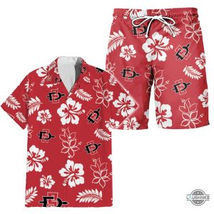 san diego state aztecs hawaiian shirt and shorts giveaway 2024 sdsu football aloha shirts laughinks 5