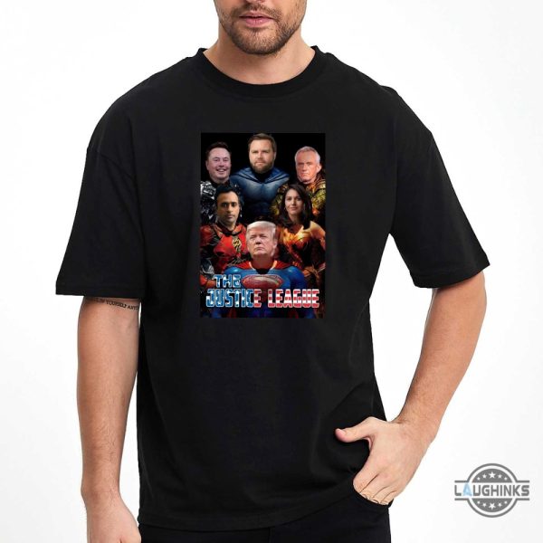 donald trump 2024 justice league shirt maga