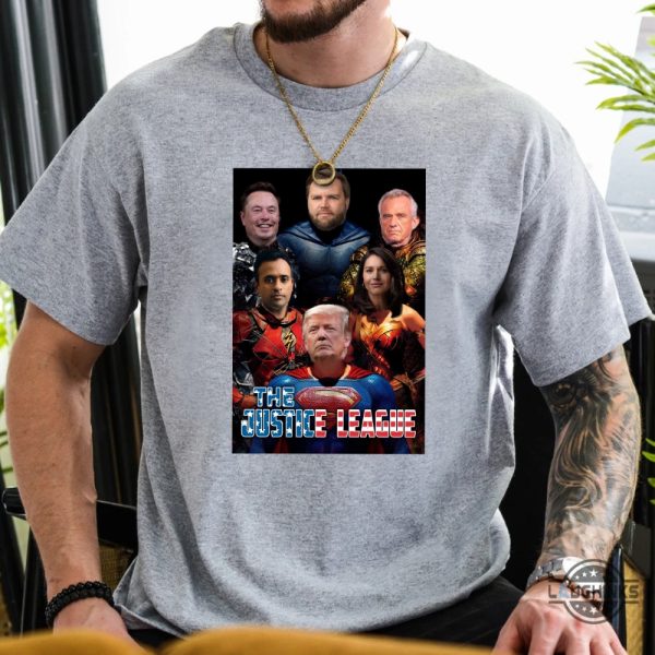 donald trump 2024 justice league shirt maga