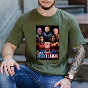 donald trump 2024 justice league shirt maga