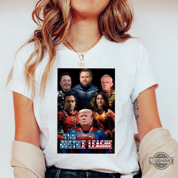 donald trump 2024 justice league shirt maga