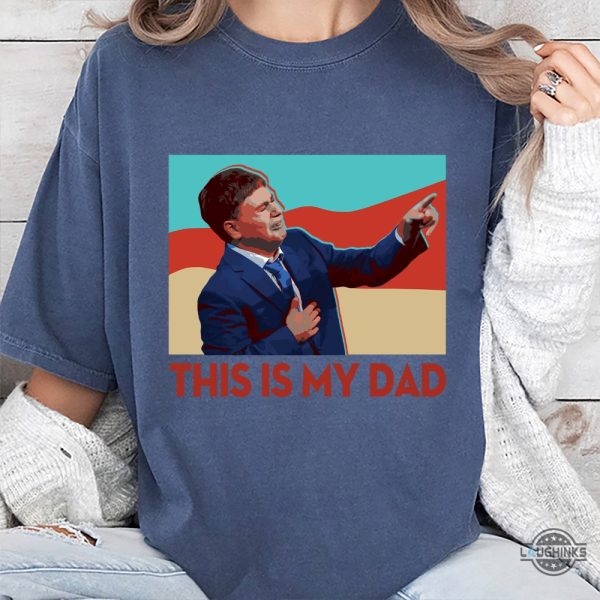 gus walz crying at dnc shirt this is my dad tim walz son tee