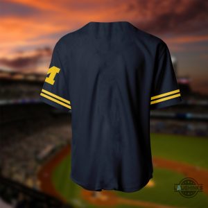 nike navy michigan state baseball jersey replica high quality