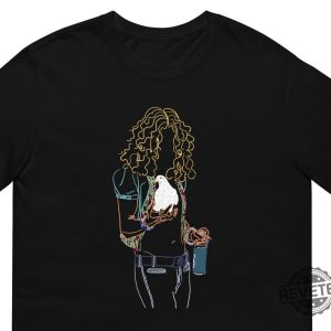 Robert Plant T Shirt Black Unisex For Led Zeppelin Music Fans Original Art Led Zeppelin T Shirt revetee 3