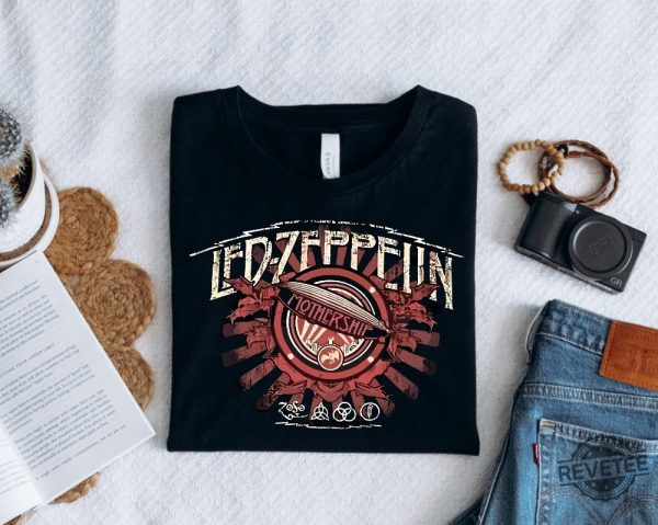 Led Zeppelin Mothership Shirt Led Zeppelin Album Cover Led Zeppelin T Shirt Led Zeppelin T Shirt revetee 3