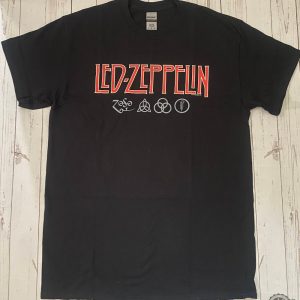 Official Led Zeppelin Shirt New Unisex Led Zeppelin T Shirt revetee 3