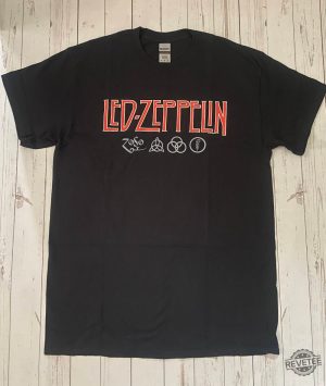 Official Led Zeppelin Shirt New Unisex Led Zeppelin T Shirt revetee 3