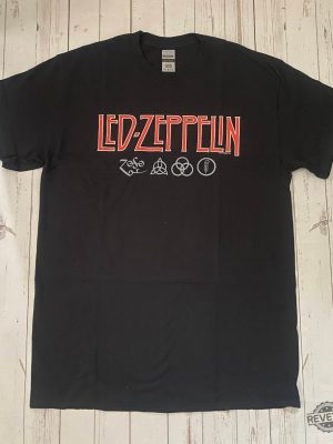 Official Led Zeppelin Shirt New Unisex Led Zeppelin T Shirt revetee 3