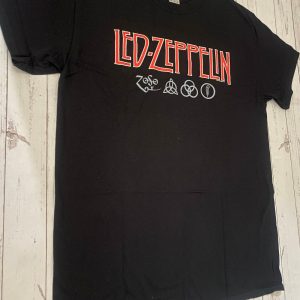 Official Led Zeppelin Shirt New Unisex Led Zeppelin T Shirt revetee 4