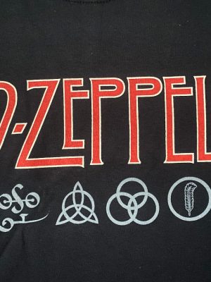 Official Led Zeppelin Shirt New Unisex Led Zeppelin T Shirt revetee 5