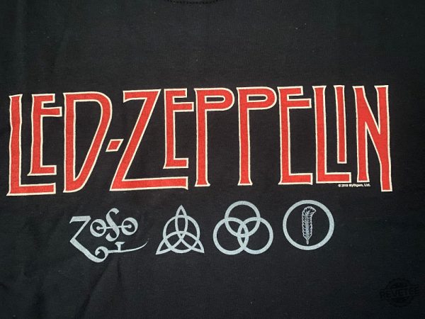 Official Led Zeppelin Shirt New Unisex Led Zeppelin T Shirt revetee 5