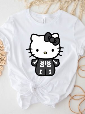 Hello Kitty Halloween Cat Tshirt Hello Kitty Shirt Kitty Horror Movie Kitty Scary Movie Hello Kitty Chucky Shirt revetee 3