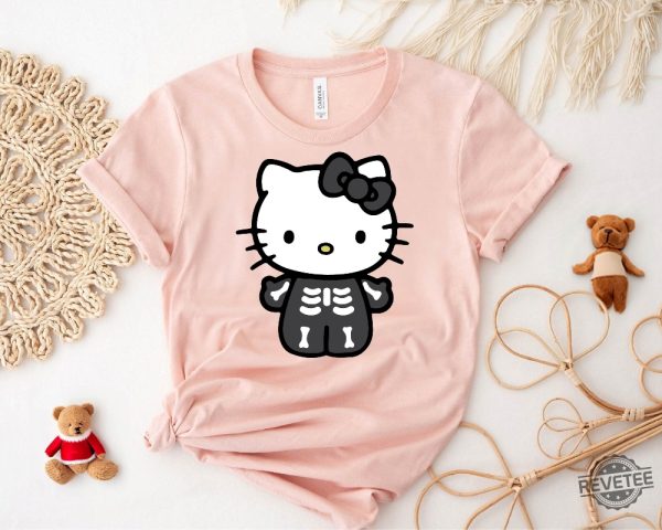 Hello Kitty Halloween Cat Tshirt Hello Kitty Shirt Kitty Horror Movie Kitty Scary Movie Hello Kitty Chucky Shirt revetee 4