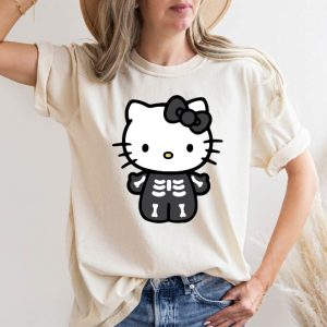 Hello Kitty Halloween Cat Tshirt Hello Kitty Shirt Kitty Horror Movie Kitty Scary Movie Hello Kitty Chucky Shirt revetee 5