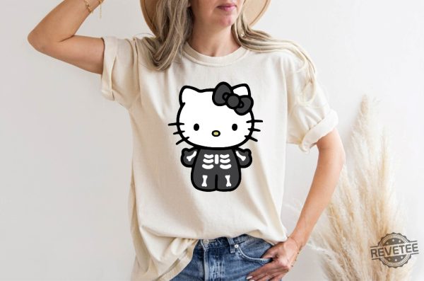 Hello Kitty Halloween Cat Tshirt Hello Kitty Shirt Kitty Horror Movie Kitty Scary Movie Hello Kitty Chucky Shirt revetee 5