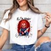 Halloween Chucky Shirt Horror Shirt Chucky Wanna Play Sweatshirt Hello Kitty Chucky Shirt revetee 1