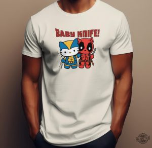 Hello Kitty Deadpool And Wolverine Halloween Shirthello Kitty Halloween Shirt Hello Kitty Chucky Shirt revetee 5