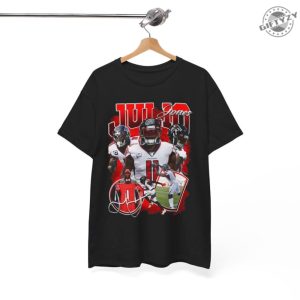 Julio Jones V1 Atlanta Deion Sanders Michael Vick Matt Ryan Kirk Cousins Michael Penix Jr. Bijan Robinson Darnell Mooney Vintage Shirt giftyzy 2