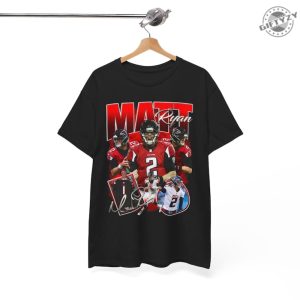 Matt Ryan V1 Atlanta Deion Sanders Michael Vick Julio Jones Kirk Cousins Michael Penix Jr. Bijan Robinson Darnell Mooney Vintage Shirt giftyzy 2