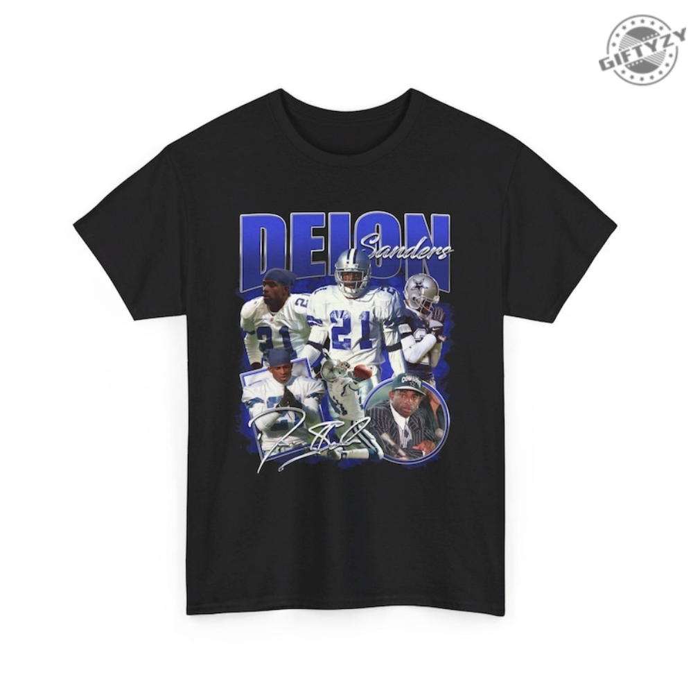 Deion Sanders V1 Dallas Cee Dee Lamb Emmitt Smith Roger Staubach Michael Irvin Troy Aikman Tony Romo Micah Parsons Jason Witten Dak Prescott Shirt