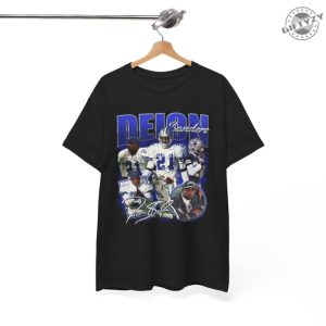 Deion Sanders V1 Dallas Cee Dee Lamb Emmitt Smith Roger Staubach Michael Irvin Troy Aikman Tony Romo Micah Parsons Jason Witten Dak Prescott Shirt giftyzy 2