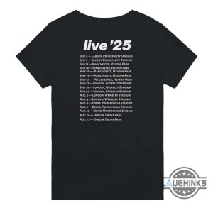 oasis live 25 tour t shirt sweatshirt hoodie rock and roll music lover birthday gift christmas present laughinks 3