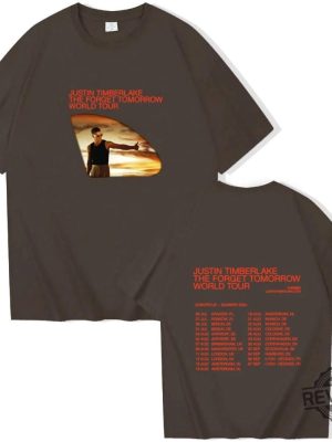 Justin Timberlake The Forget Tomorrow World Tour European Uk 2024 Summer Shirt Justin Timberlake Tour Dates 2024 revetee 4